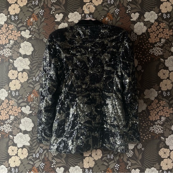 ROTATE Birger Christensen Augustina Sequin Blazer size 2 - Picture 13 of 13
